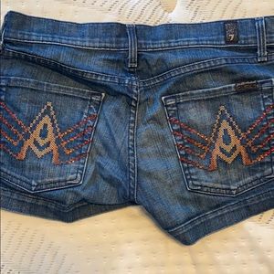 Seven for all mankind Jean shorts